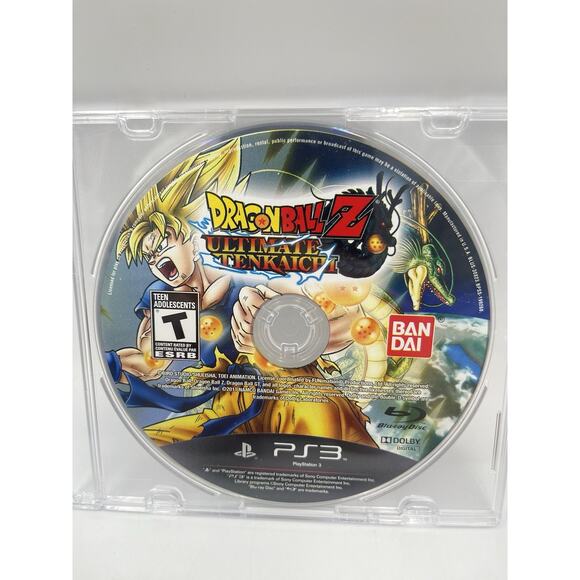 Dragon Ball Z Ultimate Tenkaichi PS3 Sony PlayStation 3 - Disc Only - Picture 1 of 5